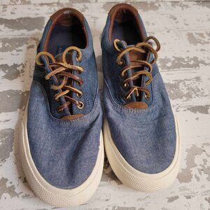 2223 Polo Ralph Lauren Vaughn Saddle Sneakers Men's Size 8.5D‎